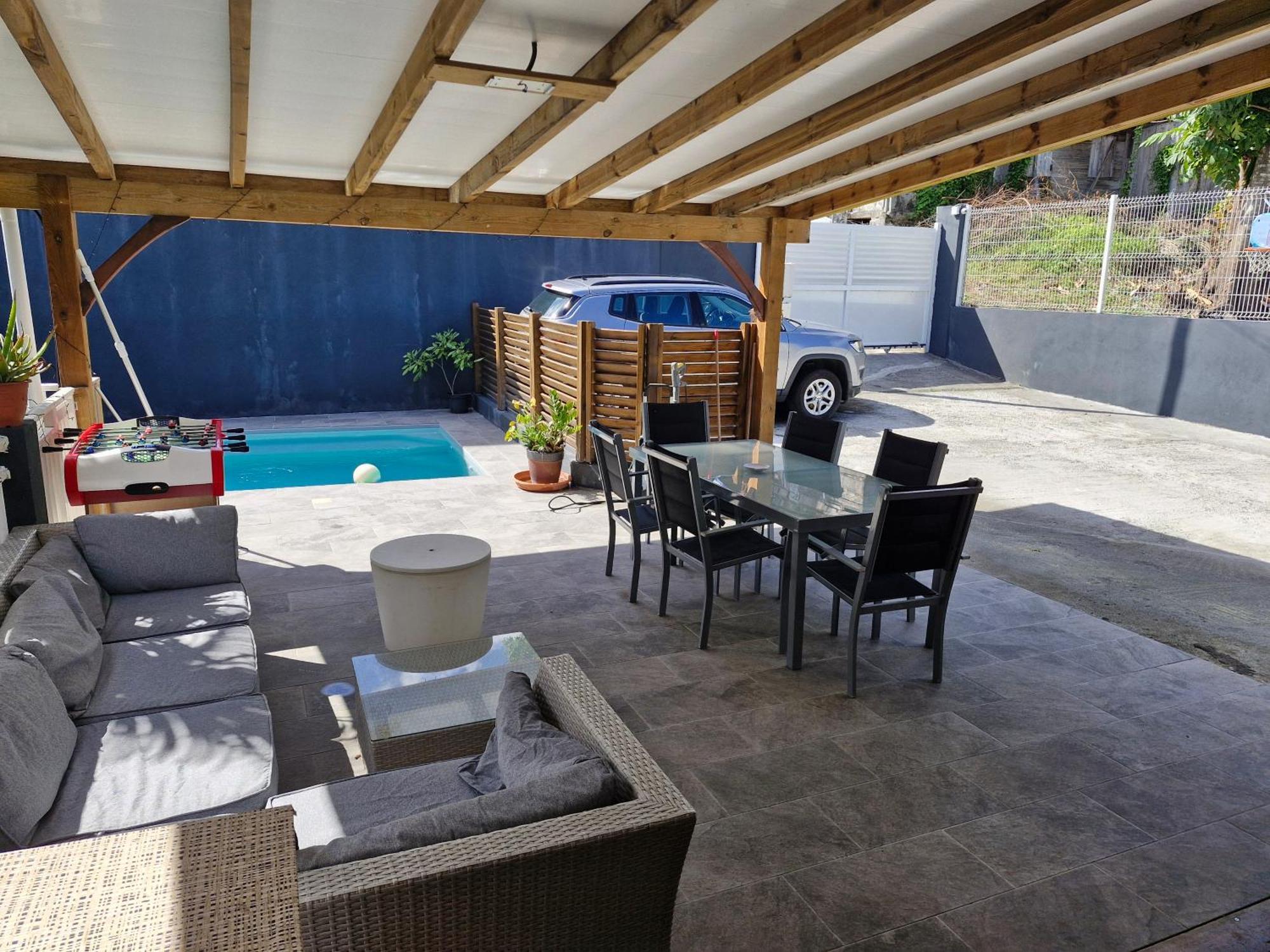 Chambres D'Hotes Dans Villa A Chateauboeuf Fort-de-France Exterior foto